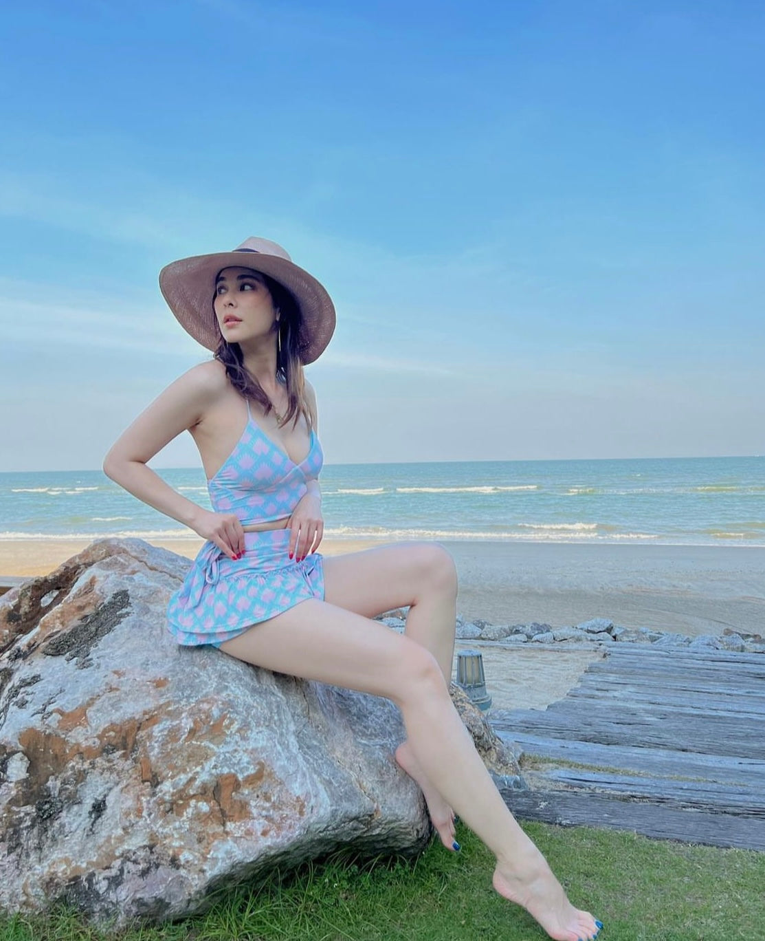 เสื้อว่ายน้ำครอปท็อป - เชียงใหม่