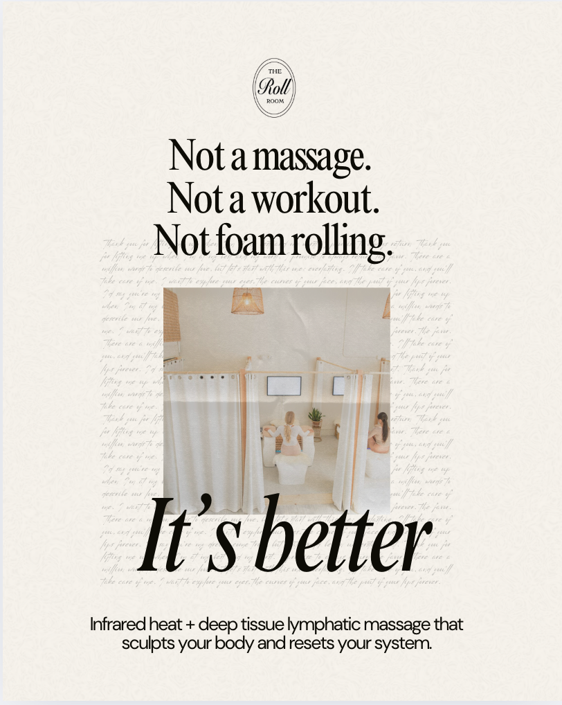 The Roll Room's Body Roll Therapy Service (Intense Roll 75 Mins)