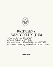 The Roll Room's Body Roll Therapy Service (Intense Roll 75 Mins)