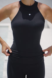 High Neck Racer Vest