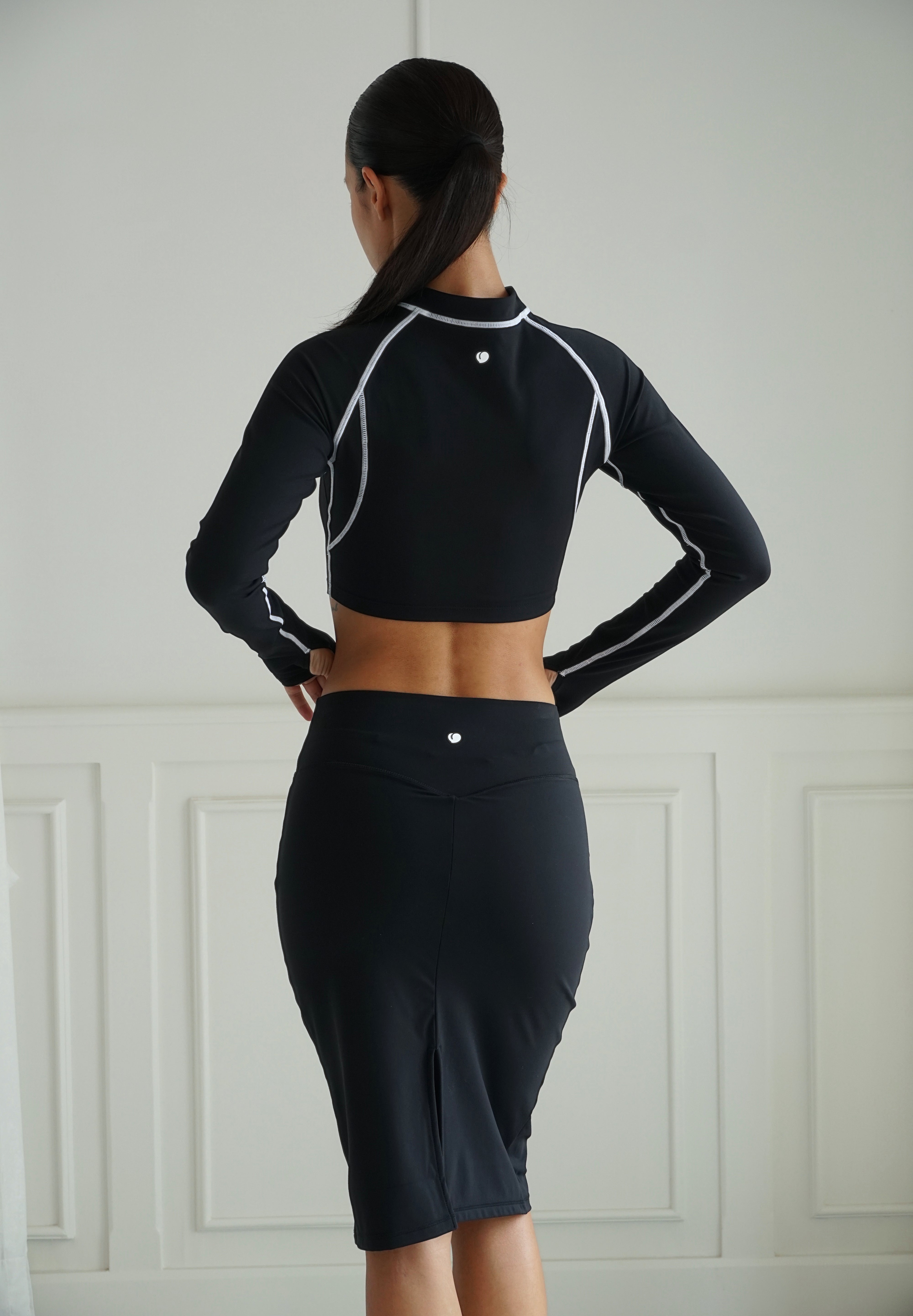 Zip Up Corset Jacket