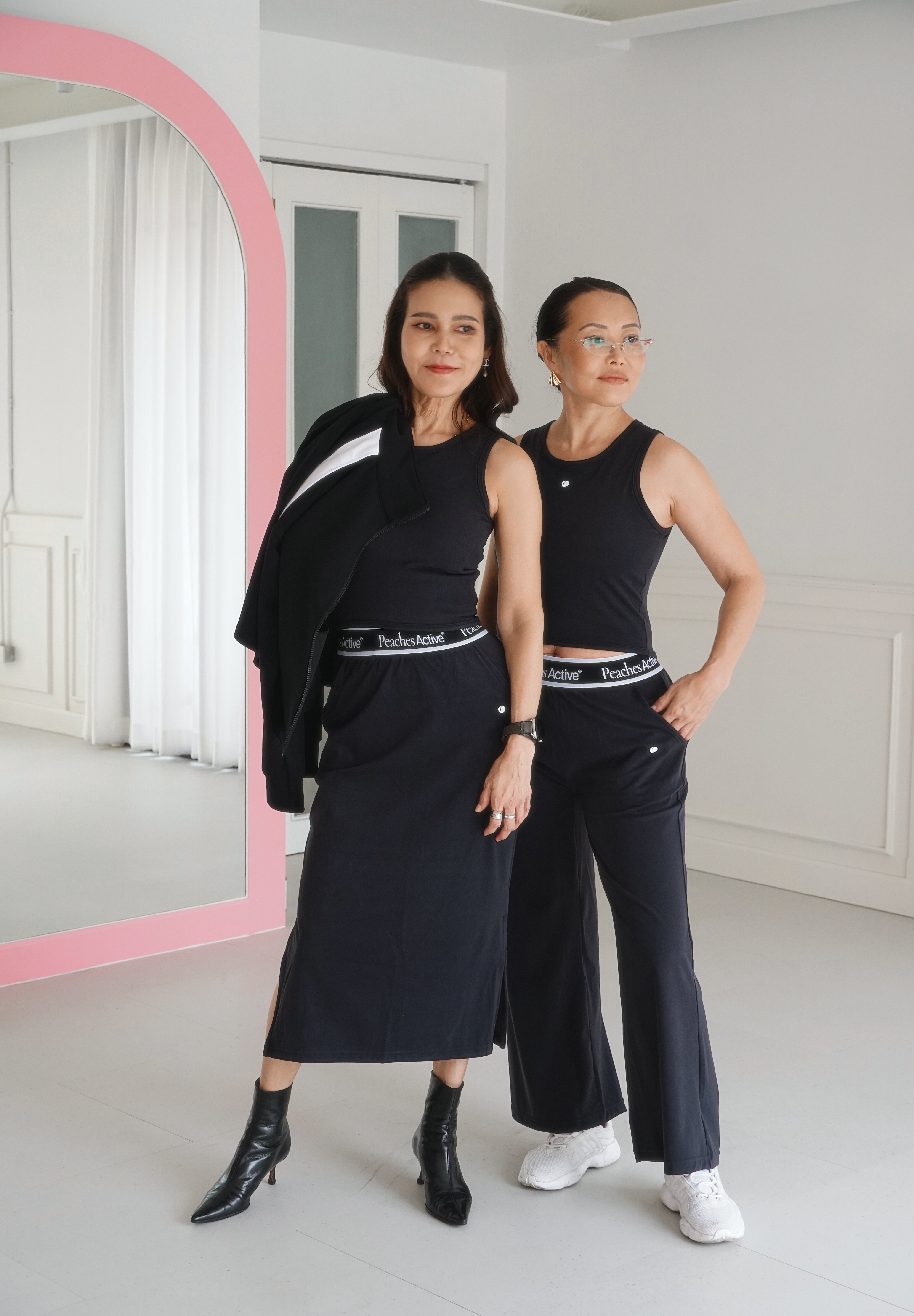 Flyaway UltraSoft Trousers – Seamless High-Rise Fit (Black Edition)