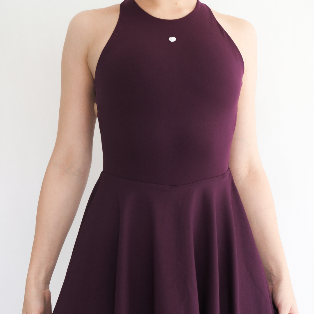 SILKFLEX HALTER DRESS