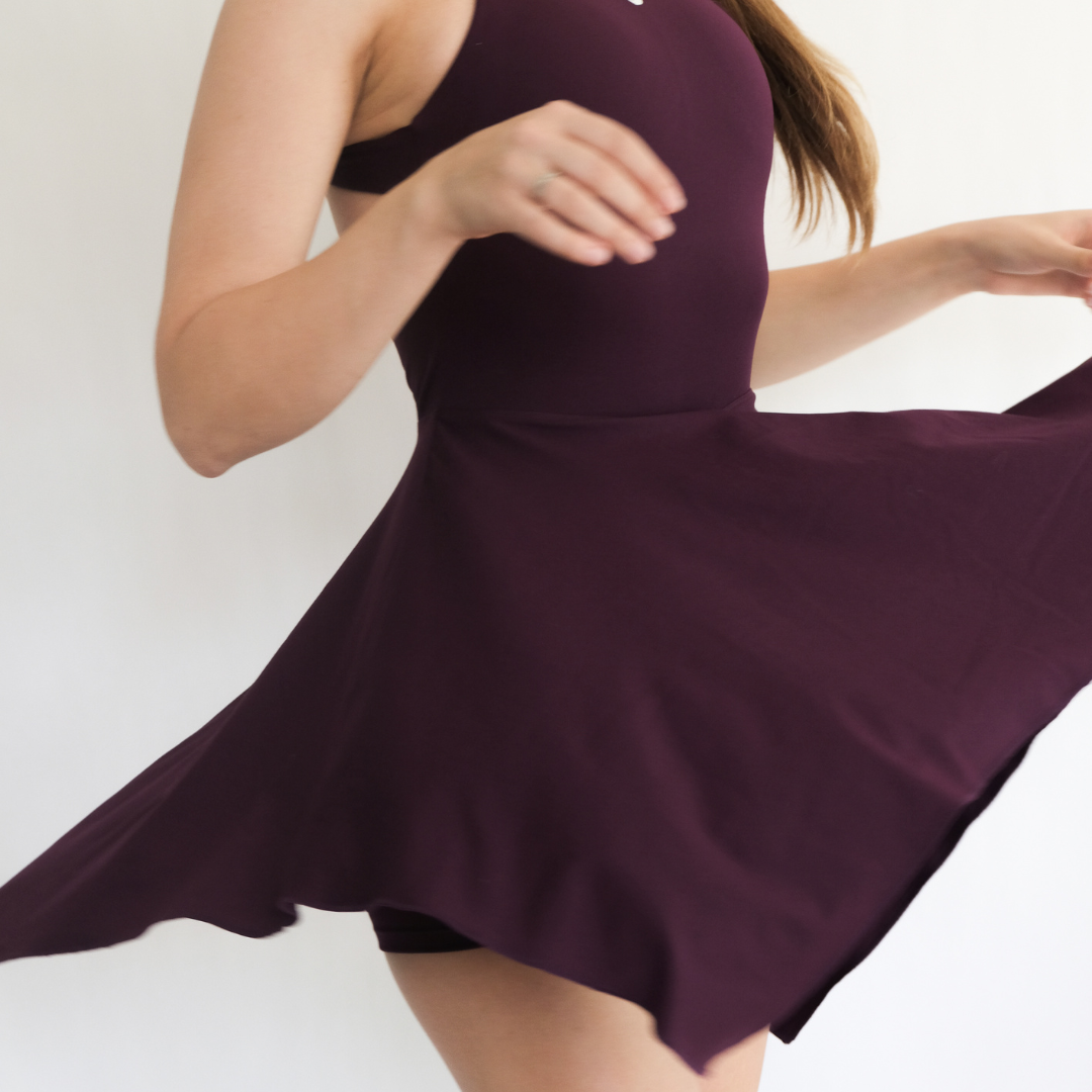 SILKFLEX HALTER DRESS