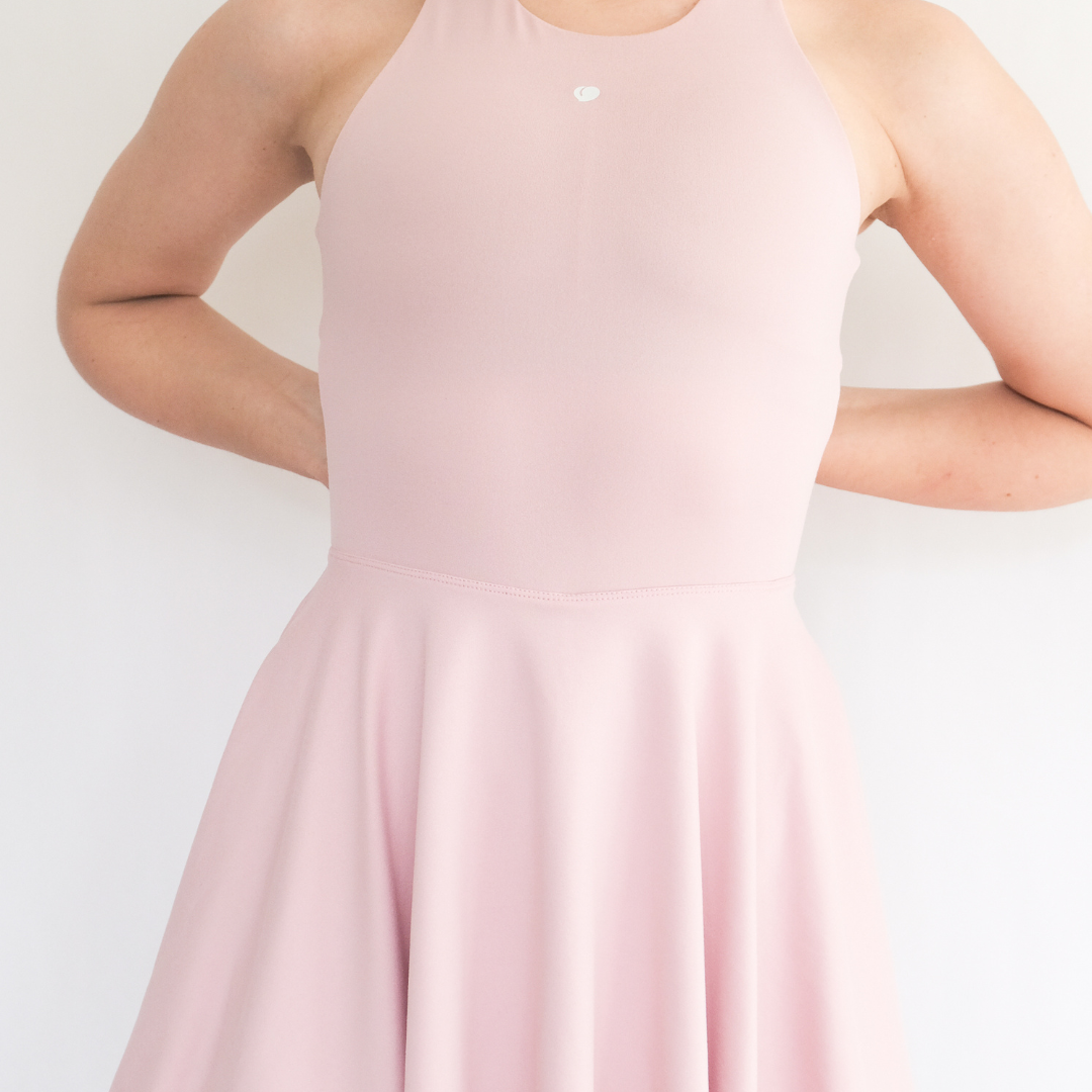 SILKFLEX HALTER DRESS