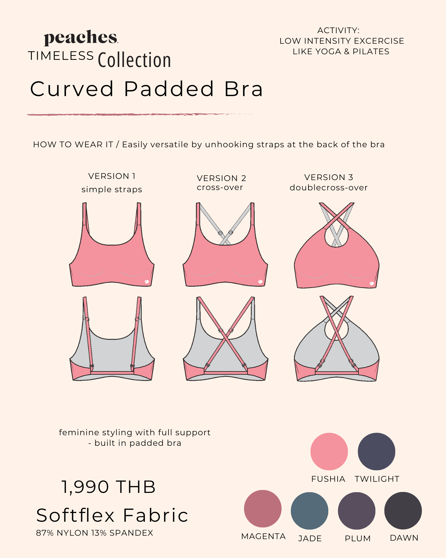 Sports Curve Bra