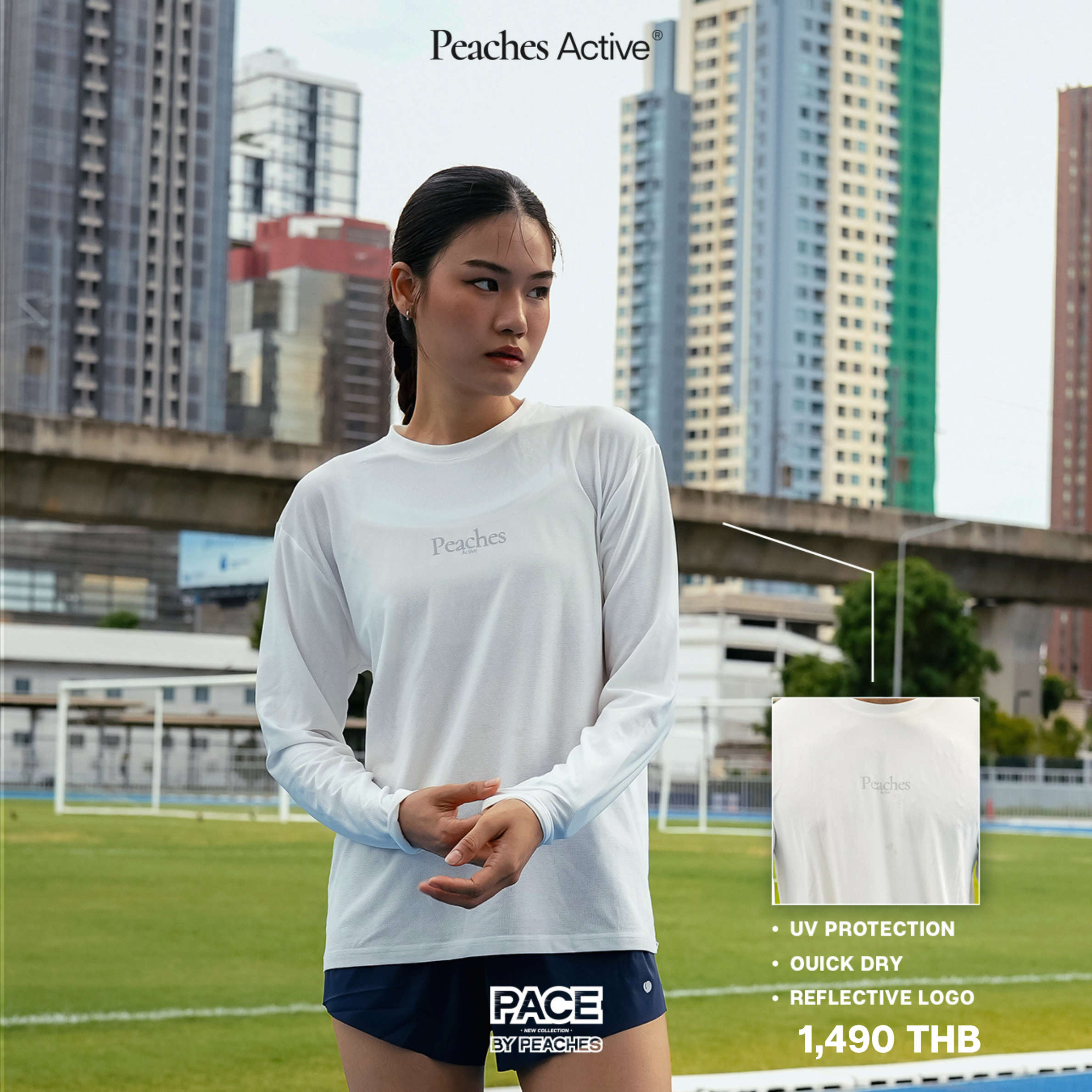Pace Long Sleeve Performance Top (Unisex)