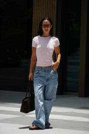 Soft Pink Baby Tee