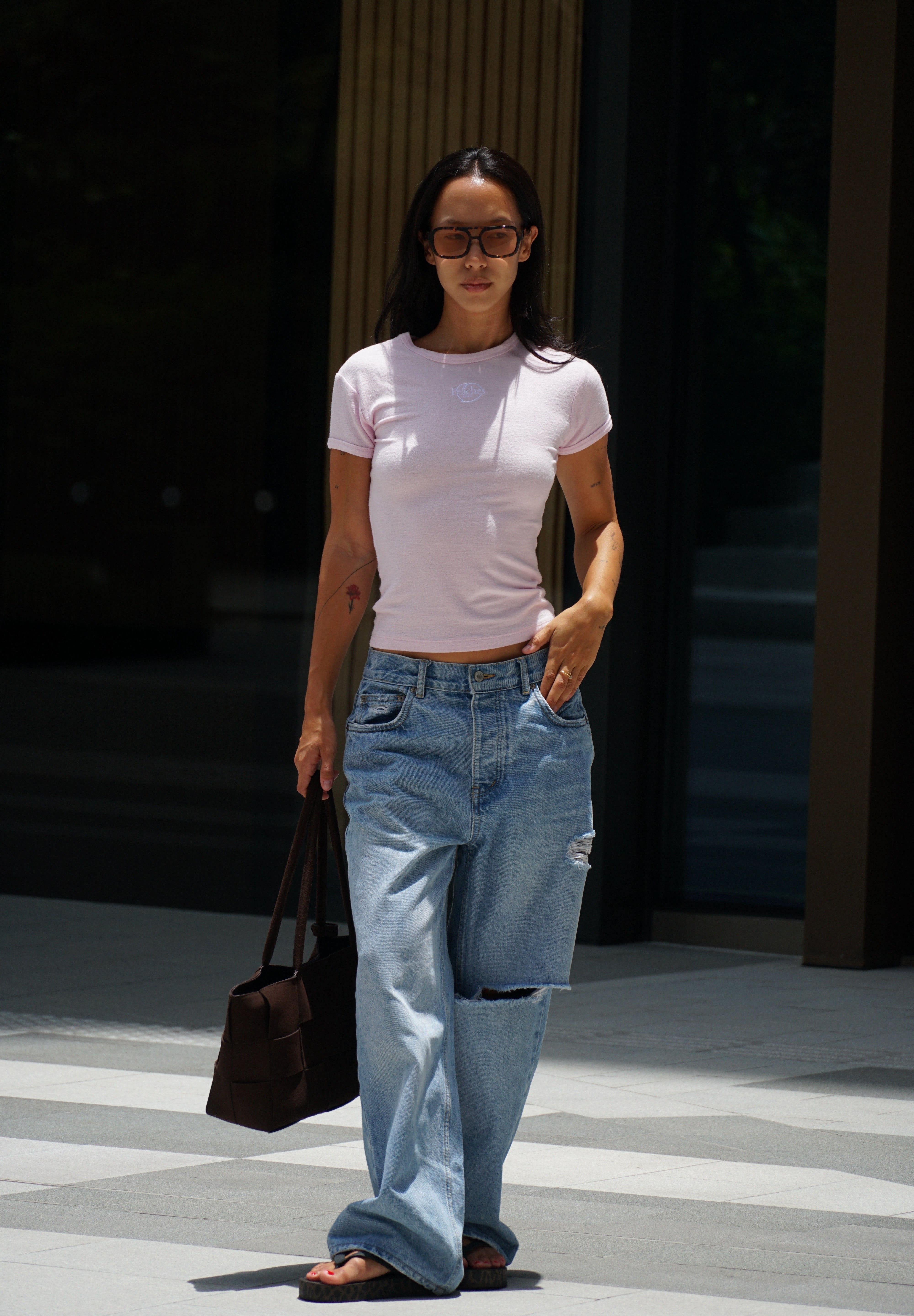 Soft Pink Baby Tee