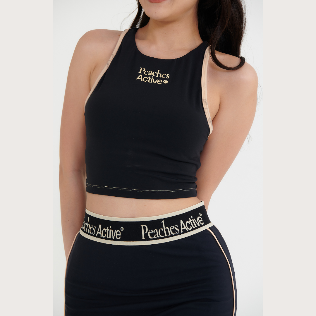 Sculpt Seam Crop Top