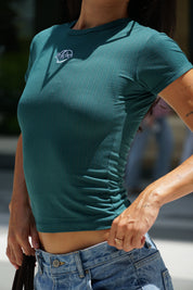 Soft Green Baby Tee
