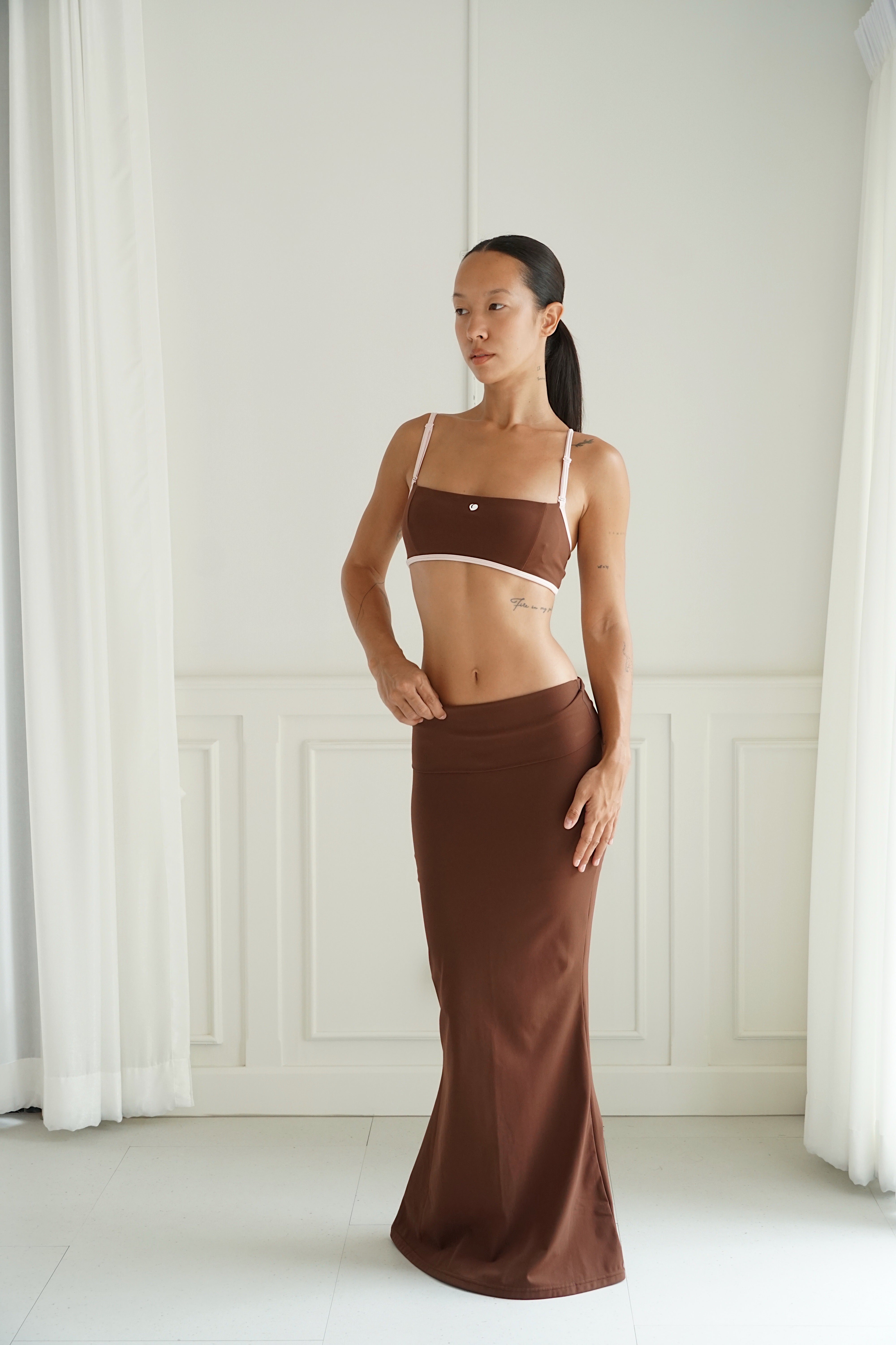 Activewear Maxi Skirt – Sculpt – Peaches Active