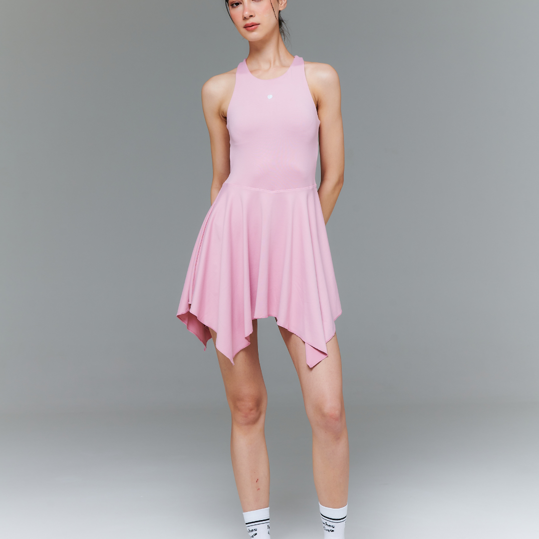 SILKFLEX HALTER DRESS
