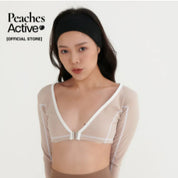 Peaches Activewear - Two Tone Coverup เสื้อแขนยาว ออกกำลังกาย  ผ้ากันยูวี แห้งไว