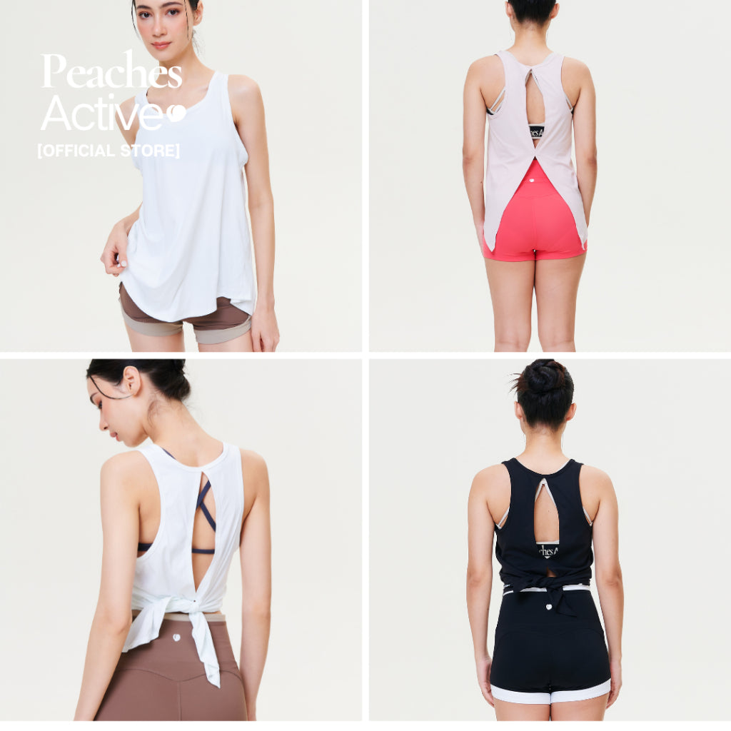 Peaches Active - Tide Back Cover เสื้อคลุมออกกำลังกาย