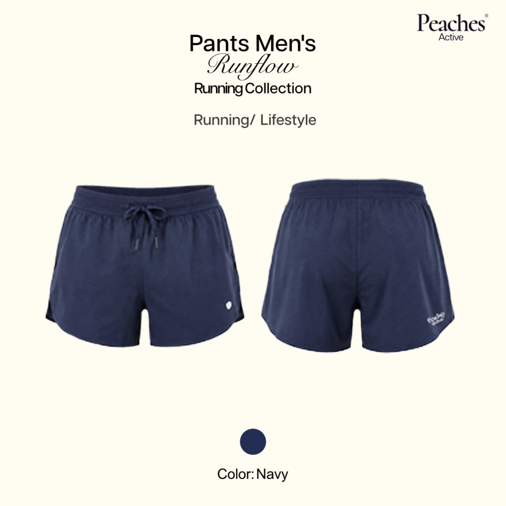 Peaches Active - Pants Men's Runflow Navy กางเกงวิ่งผู้ชาย
