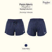 Peaches Active - Pants Men's Runflow Navy กางเกงวิ่งผู้ชาย