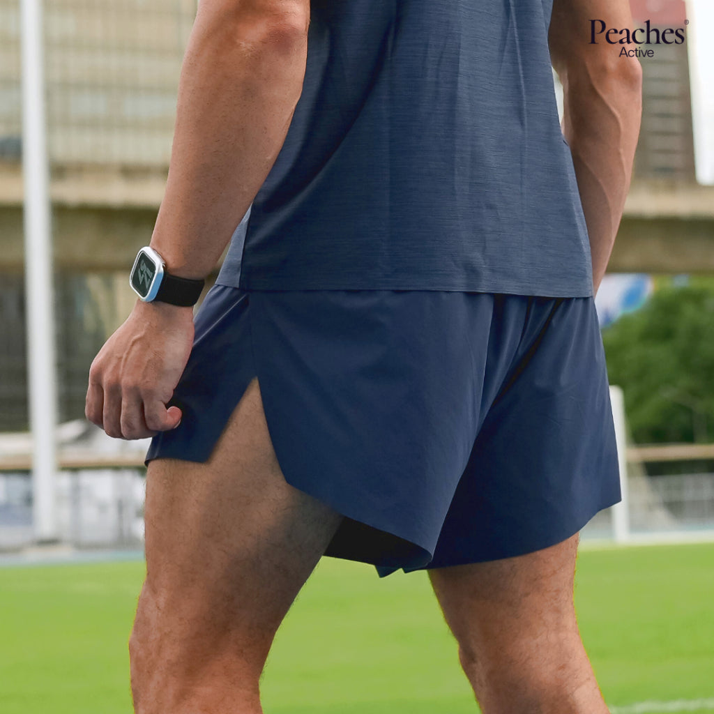 Peaches Active - Pants Men's Runflow Navy กางเกงวิ่งผู้ชาย